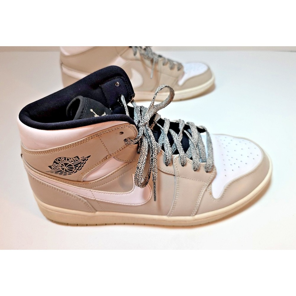 Nike Air Jordan 1 Mid Desert Sand Men's Size 12 Shoes